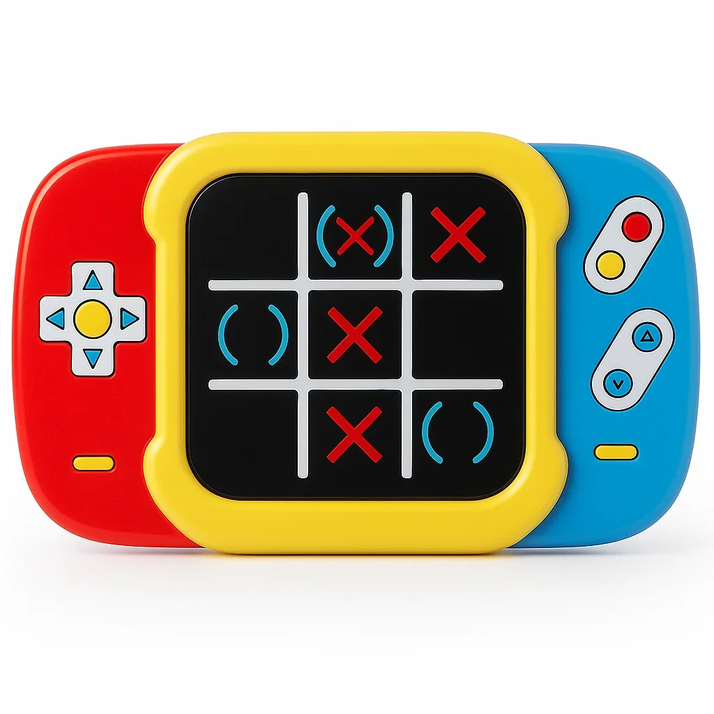 1d85cb6a1dc747f3adf74a9215fe4c9c-v1-1.webp VikriDA Handheld Brain Challenge Game | Interactive Memory & Reaction Trainer with Lights & Sounds for All Ages - Image 1