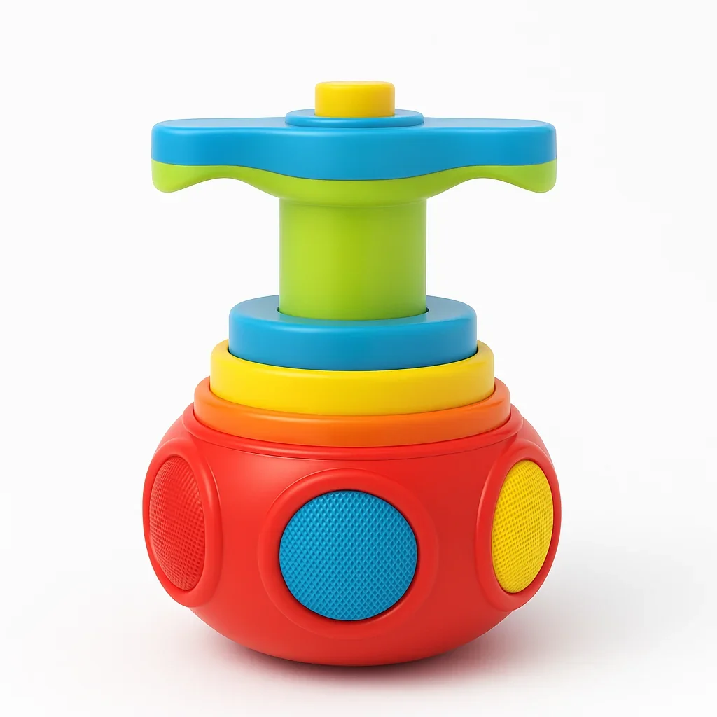 52d85fc9818f4de5bd51f78956fc1ae3-v1-1.webp LED Light-Up Gyroscope Spinner Toy with Music & Laser Effects - Graphene Fidget Top for Toddlers 2-5 Years, Non-Toxic Safe Play - Image 1