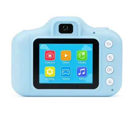 Imagine Kids Digital Camera Toy â€“ 3.0MP, 1080P Video, 2-Inch Display, 32GB Storage, USB Rechargeable with Games & Filters (Blue)